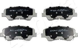 Ashika 50-0K-K32 - Brake Pad Set, disc brake autospares.lv