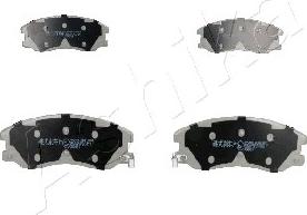 Ashika 50-0W-W10 - Brake Pad Set, disc brake autospares.lv