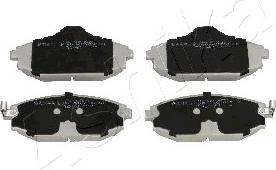 Ashika 50-H0-001 - Brake Pad Set, disc brake autospares.lv