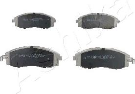 Ashika 50-H0-002 - Brake Pad Set, disc brake autospares.lv