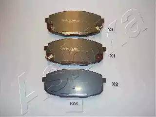 RIDER RD.3323.DB3342 - Brake Pad Set, disc brake autospares.lv