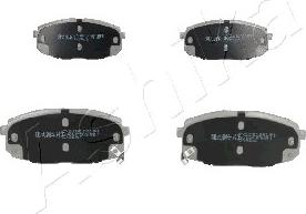 Ashika 50-K0-009 - Brake Pad Set, disc brake autospares.lv