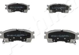 Ashika 50-K0-017 - Brake Pad Set, disc brake autospares.lv