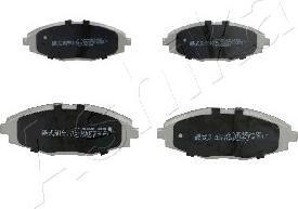 Ashika 50-W0-004 - Brake Pad Set, disc brake autospares.lv