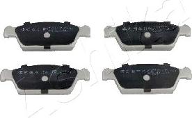 Ashika 50-W0-000 - Brake Pad Set, disc brake autospares.lv