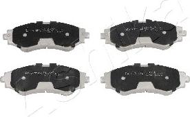 Ashika 50-W0-003 - Brake Pad Set, disc brake autospares.lv