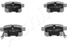 Ashika 51-04-410 - Brake Pad Set, disc brake autospares.lv