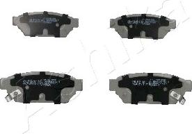 Ashika 51-05-504 - Brake Pad Set, disc brake autospares.lv