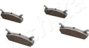 Ashika 51-06-601 - Brake Pad Set, disc brake autospares.lv