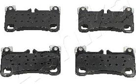 Ashika 51-00-0909 - Brake Pad Set, disc brake autospares.lv