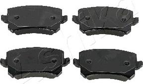 Ashika 51-00-0904 - Brake Pad Set, disc brake autospares.lv