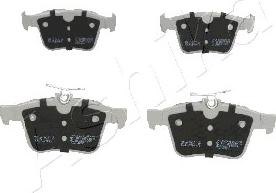 Ashika 51-00-0905 - Brake Pad Set, disc brake autospares.lv