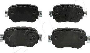 Ashika 51-00-0900 - Brake Pad Set, disc brake autospares.lv