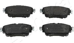 Ashika 51-00-0910 - Brake Pad Set, disc brake autospares.lv