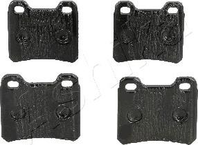 Ashika 51-00-0401 - Brake Pad Set, disc brake autospares.lv