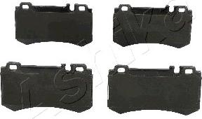 Ashika 51-00-0509 - Brake Pad Set, disc brake autospares.lv