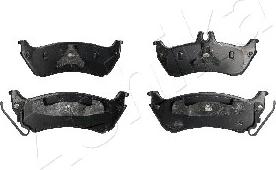 Ashika 51-00-0531 - Brake Pad Set, disc brake autospares.lv