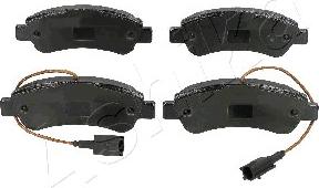 Ashika 51-00-0609 - Brake Pad Set, disc brake autospares.lv