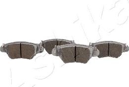 Ashika 51-00-00016 - Brake Pad Set, disc brake autospares.lv