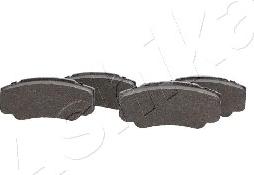 Ashika 51-00-00010 - Brake Pad Set, disc brake autospares.lv