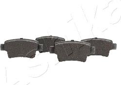 Ashika 51-00-00011 - Brake Pad Set, disc brake autospares.lv