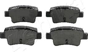 Ashika 51-00-0201 - Brake Pad Set, disc brake autospares.lv