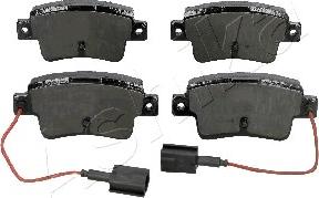 Ashika 51-00-0215 - Brake Pad Set, disc brake autospares.lv