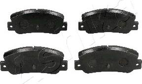 Ashika 51-00-0210 - Brake Pad Set, disc brake autospares.lv