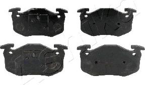 Ashika 51-00-0701 - Brake Pad Set, disc brake autospares.lv