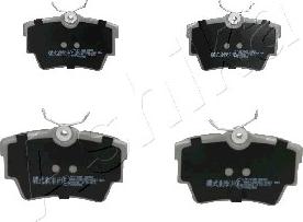 Ashika 51-01-109 - Brake Pad Set, disc brake autospares.lv