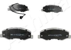 Ashika 51-01-106 - Brake Pad Set, disc brake autospares.lv