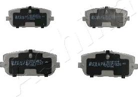 Ashika 51-03-311 - Brake Pad Set, disc brake autospares.lv