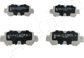 Ashika 51-03-313 - Brake Pad Set, disc brake autospares.lv