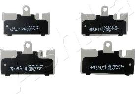 Ashika 51-02-222 - Brake Pad Set, disc brake autospares.lv