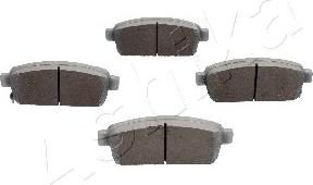 Ashika 51-0W-W05 - Brake Pad Set, disc brake autospares.lv