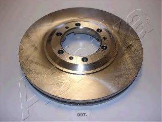 Ashika 60-09-997 - Brake Disc autospares.lv