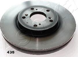 Ashika 60-04-438 - Brake Disc autospares.lv