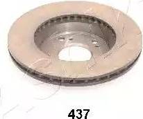 Ashika 60-04-437 - Brake Disc autospares.lv