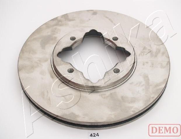 Ashika 60-04-424C - Brake Disc autospares.lv