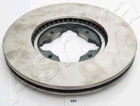 Ashika 60-04-424 - Brake Disc autospares.lv