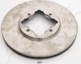 Ashika 60-04-424 - Brake Disc autospares.lv