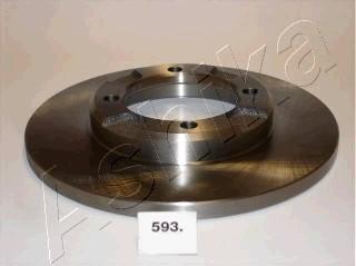 Ashika 60-05-593 - Brake Disc autospares.lv