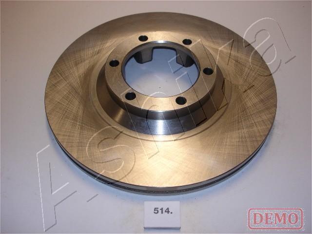 Ashika 60-05-514C - Brake Disc autospares.lv