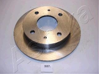 Ashika 60-05-587 - Brake Disc autospares.lv