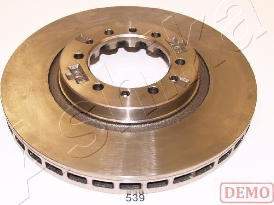 Ashika 60-05-539C - Brake Disc autospares.lv