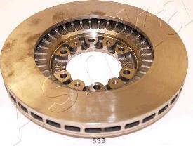 Ashika 60-05-539 - Brake Disc autospares.lv