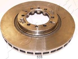 Ashika 60-05-539 - Brake Disc autospares.lv