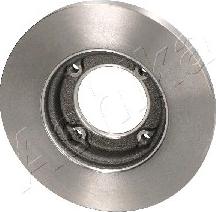 Ashika 60-06-696 - Brake Disc autospares.lv