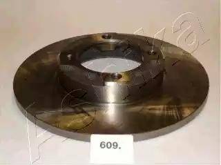 Ashika 60-06-609 - Brake Disc autospares.lv