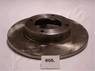 Ashika 60-06-605 - Brake Disc autospares.lv